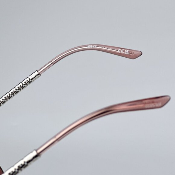 Versace VE2267 10007V BRAND NEW Sunglasses Silver Pink Mirror White Pilot Unisex - Picture 7 of 9